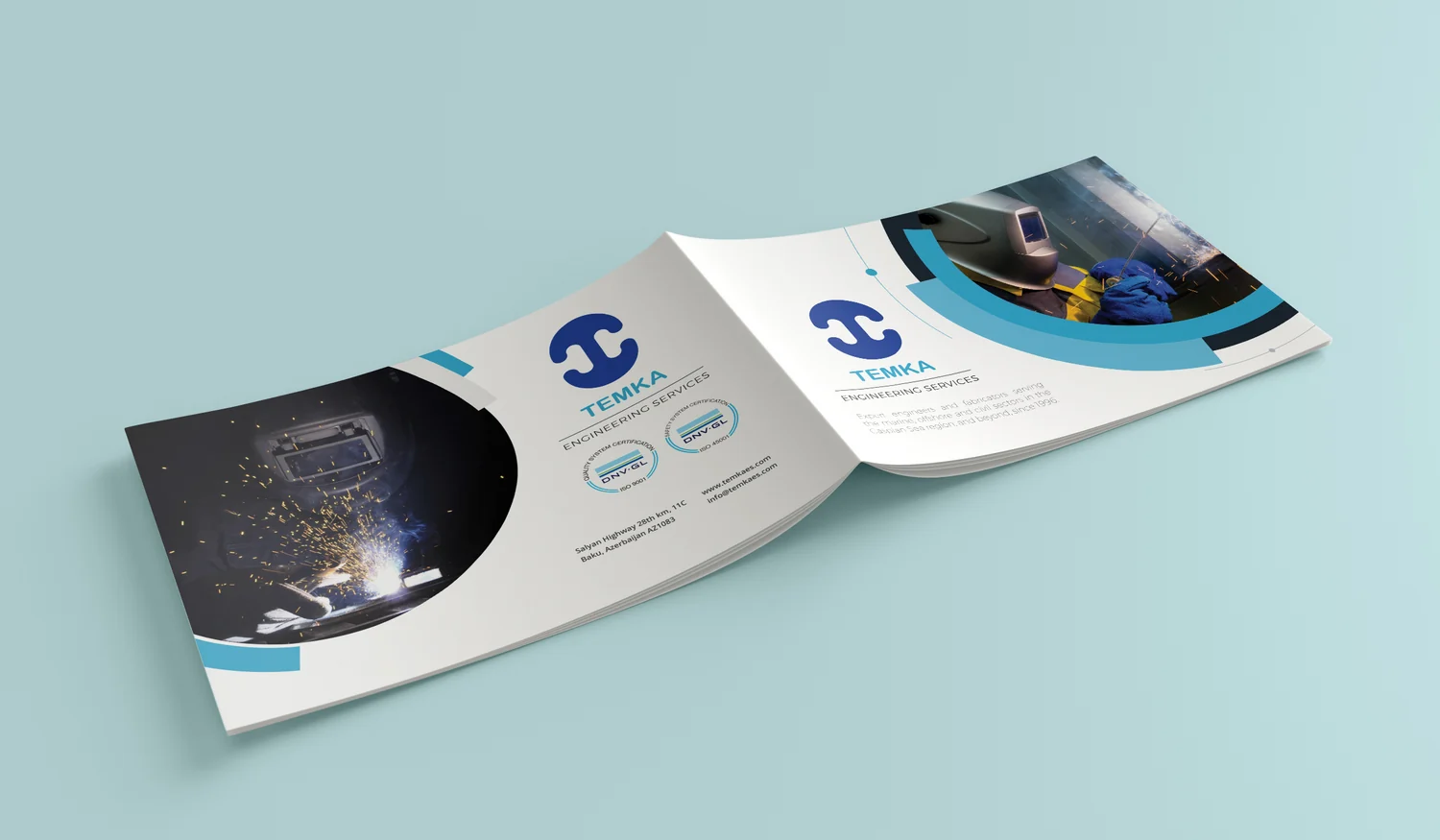 Capability brochure designed by Clathra